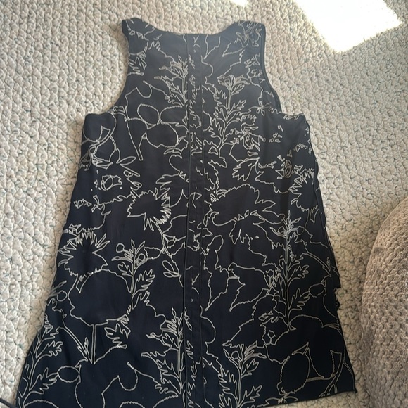 Rag & Bone Floral Black Sleeveless Top - Picture 3 of 3